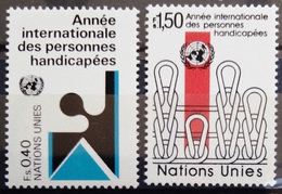 NATIONS-UNIS  GENEVE                  N° 97/98                      NEUF** - Unused Stamps