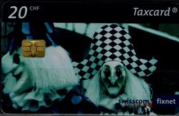 SCHWITZ 1998 PHONECARD CLOWNERY USED VF!! - Swasiland