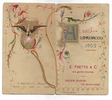 94372) CALENDARIETTO DEL 1902-ALMANACCO E. FRETTE& C. - Petit Format : 1901-20