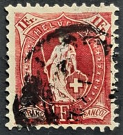 SWITZERLAND 1905 - Canceled - Sc# 110 - 1F - Oblitérés