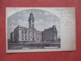 City Hall & Second National Bank    New Jersey > Paterson   Ref 4075 - Paterson