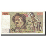 France, 100 Francs, Delacroix, 1984, 1984, TTB, Fayette:69.8a, KM:154b - 100 F 1978-1995 ''Delacroix''