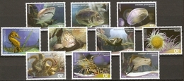 Greece 2012 MiNr. 2648A - 2657A  Griechenland Marine Life Fishes  10v MNH** 16,50 € - Neufs