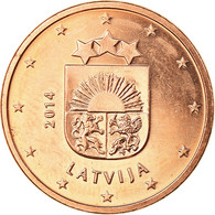 Latvia, 5 Euro Cent, 2014, SPL, Copper Plated Steel - Latvia