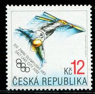 AT4660 Czech 2002 Winter Olympics Ski Jumping 1V MNH - Salto