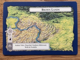 Middle Earth CCG LOTR, The Wizards Blue Border Unlimited: Brown Lands, Mint / Near Mint - Sonstige & Ohne Zuordnung