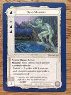 Middle Earth CCG LOTR, The Wizards Blue Border Unlimited: Dead Marshes, Mint / Near Mint - Other & Unclassified