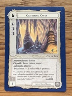 Middle Earth CCG LOTR, The Wizards Blue Border Unlimited: Glittering Caves, Mint / Near Mint - Autres & Non Classés