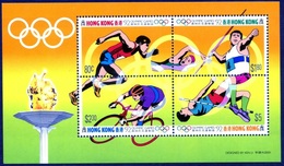 1992	Hong Kong	649-52/B21	1992 Olympic Games In Barcelona	10,00 € - Summer 1992: Barcelona