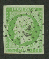 5c Empire (n°12) TTB Margé Obl. ANCRE. Cote 275€. Signé BRUN. TTB. - Sonstige & Ohne Zuordnung