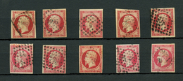 Lot De 10 Exemplaires Du 80c Empire (n°17A Ou 17B). Trés Bonnes Nuances. TTB. - Sonstige & Ohne Zuordnung