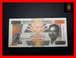 TANZANIA 200 Shilingi 1993 P. 25 B   XF - Tanzanie