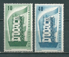 117/118 DUITSLAND - ALLEMAGNE XX Postfris - 1956