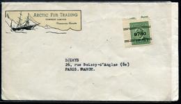 CANADA - N° 205 SURCHARGÉ PREO. 9780 / LETTRE DE VANCOUVER " ARTIC FUR TRADING " POUR PARIS - TB - Precancels