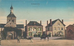 2CPA ( Feldpost) - 51 - Betheniville-  Belle Animation Service De Santé Militaire-Envoi Gratuit - Bétheniville