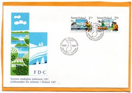 Finland 1987 FDC - FDC