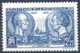 France N°427 (centenaire De La Photographie) - Neuf* - (F001) - Nuevos