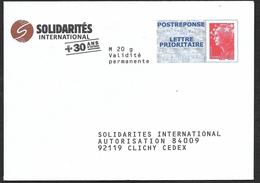 PAP  -  Solidarités  - Beaujard   -  11P398 - Listos Para Enviar: Respuesta /Beaujard