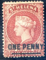 Sainte Hélène N°5a - NSG (no Gum) - (F022) - Isla Sta Helena