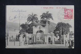 BRÉSIL - Affranchissement Plaisant De Rio De Janeiro Sur Carte Postale Pour La France En 1908  - L 60894 - Lettres & Documents