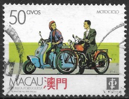 Macau Macao – 1988 Public Transportation 50 Avos Used Stamp - Oblitérés