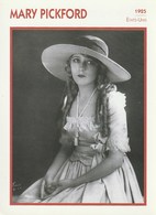 Cinéma Américain. Photographie. Mary Pickford. Biographie. Filmographie. Portrait De Star. Encyclopédie Du Cinéma. - Berühmtheiten