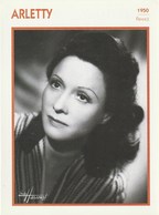 Cinéma Français. Photographie. Arletty. Biographie. Filmographie. Portrait De Star. Encyclopédie Du Cinéma. - Célébrités