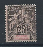 Congo N°19 (*) (MNG) 1892 - Neufs