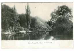 Ref 1359 - Early Frith Undivided Back Postcard - Nuneham Courtney Cottage Oxford - Oxford