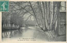 CPA 94 Val De Marne Mandres Les Roses Les Bords De L'Yerre Le Lavoir - Mandres Les Roses