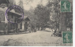 355  92 RUEIL  LA MAISON DU GARDE ET L ETANG DE ST CUCUFA  Tampons - Rueil Malmaison