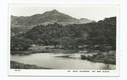 Wales Postcard The Welsh Matterhorn And River Glaslyn Unused Rp - Municipios Desconocidos