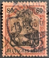 DEUTSCHES REICH 1905 - Canceled - Mi 93I - 80pf - Gebraucht