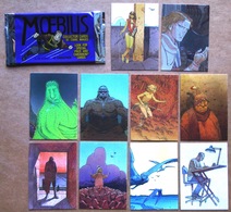 MOEBIUS > Pochette De 10 CARTES DE COLLECTION (Comic Images, 1993) : N° 5, 10, 14, 29, 32, 39, 48, 63, 68, 89 - Chromo's