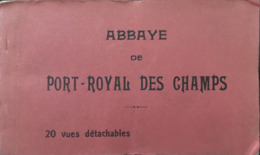 20 CPA, Carnet " ABBAYE DE PORT-ROYAL DES CHAMPS,éd F.David, RELIGION (abbaye Cistercienne),Musée Nationnal 78 Yvelines - Magny-les-Hameaux