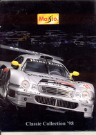 Catalogue MAISTO Classic Colletion 1998 Moto Cars 1:18 Kits Cars 1:24 Flyers - Tanks