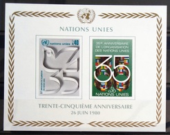 NATIONS-UNIS  GENEVE                  B.F 2                      NEUF** - Blocchi & Foglietti
