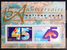 NATIONS-UNIS  GENEVE                  B.F 6                      NEUF** - Blocks & Sheetlets