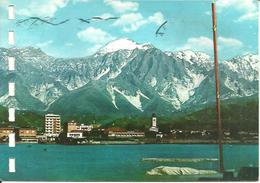 Marina Di Carrara (Carrara) Panorama Dal Mare E Alpi Apuane, View From The Sea And Apuane Mountains - Carrara