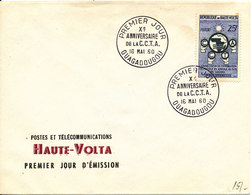 Upper Volta FDC 16-5-1960 With Cachet - Haute-Volta (1958-1984)