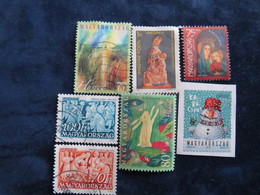 Hungary,Easter, Paque, Christmas, Natal, Noel, Navidad, Christ, Religion,  Snowman - Used Stamps