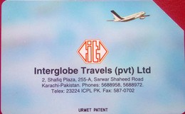 RS 100 Interglobe Travels - Pakistán