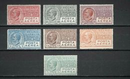 REGNO 1926-28 POSTA AEREA SOP.TI SERIE CPL. ** MNH BUONA CENTRATURA - Poste Aérienne