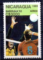 NICARAGUA   PA 1305   * *  Jo 1992  Volley Ball - Pallavolo
