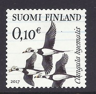 Finland - 2017 Fauna, Birds, Arktika, Clangula Hyemalis, Oiseaux, Vogel - Used - Used Stamps