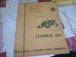 CATALOGUE DE PIÈCES DE RECHANGE CHARRUE DE 840 - Trattori