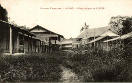 GABON VILLAGE INDIGENE DE LOUYS - Gabon