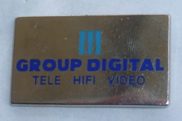 Pin's GROUPE DIGITAL, TELE, HI FI, VIDEO - Autres
