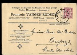 Doc. De LIERNEUX 07/05/1939 - Poste Rurale