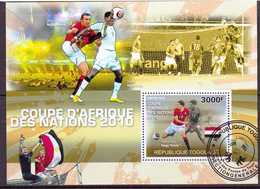 TOGO 2010 FOOTBALL  YVERT N°B410 OBLITERE - Africa Cup Of Nations
